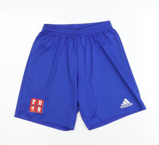 Adidas Blue XS Athletic Gym Shorts