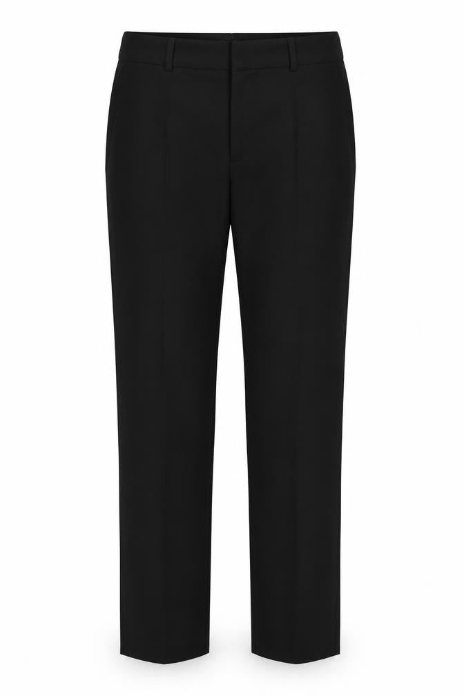 Banana Republic Women's Black Petite Slim Trousers