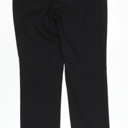 Banana Republic Women's Black Petite Slim Trousers