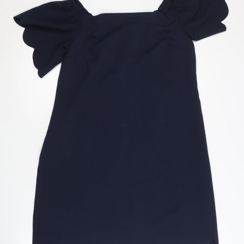 Banana Republic Women's Blue Short Dress Size 10