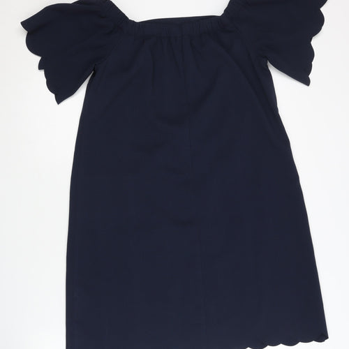 Banana Republic Women's Blue Short Dress Size 10