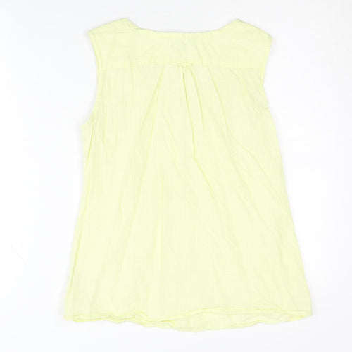 Peter Storm Women's Yellow Basic Blouse Size 10