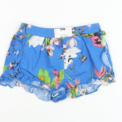Ted Baker Unisex Baby Blue Floral Shorts 18-24 Months
