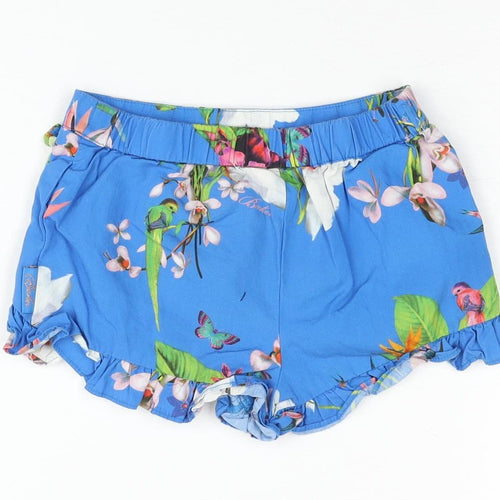 Ted Baker Unisex Baby Blue Floral Shorts 18-24 Months