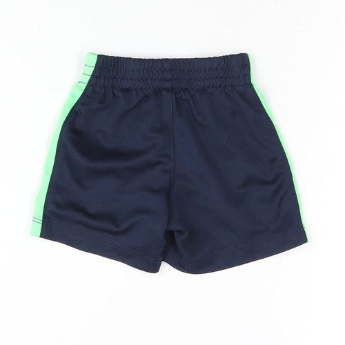 Nike Unisex Baby Blue Track Shorts 12 Months Elastic Waist