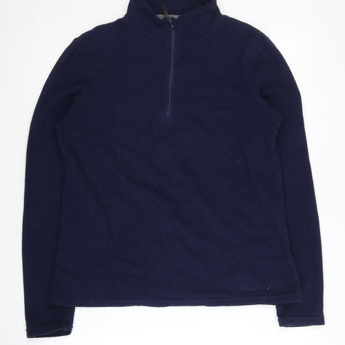 Peter Storm Women's Blue Fleece Sweatshirt Size 12