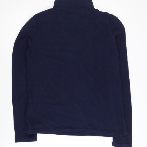 Peter Storm Women's Blue Fleece Sweatshirt Size 12