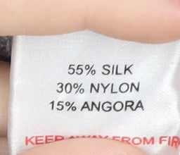 Honor Millburn Women's Grey Embroidered Cardigan S