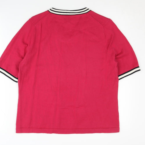 Viyella Women's Red Petite Pullover Jumper L