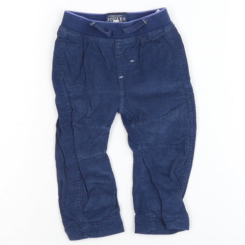 Joules Unisex 3-6 Months Blue Jogger Trousers