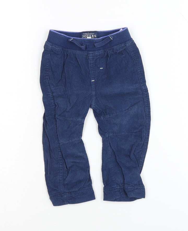 Joules Unisex 3-6 Months Blue Jogger Trousers