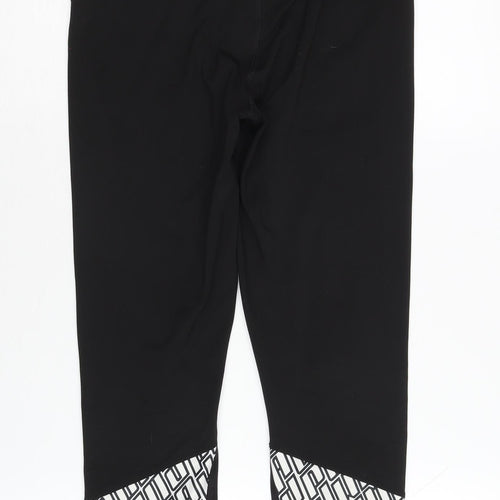Puma Women's Black Cropped Leggings - Size S