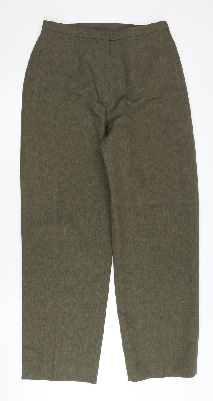 Eastex Women's Green Trousers - Size 17 Regular Fit