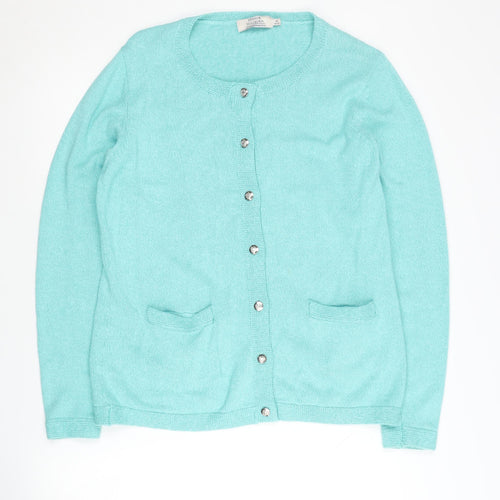 Honor Millburn Women's Blue Cardigan M