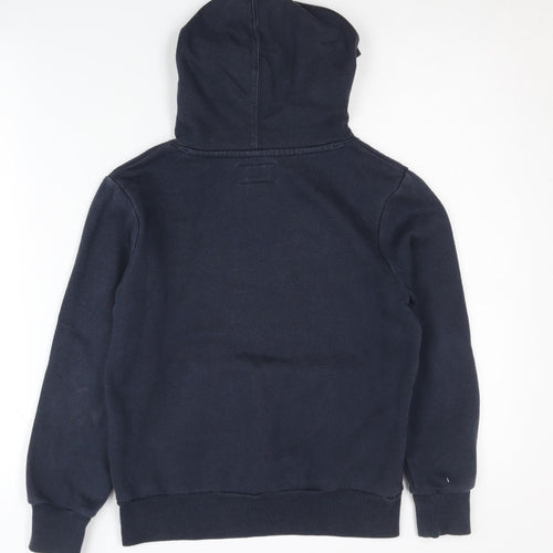 Converse Boys Blue Pullover Hoodie, Size S, Casual All-Season