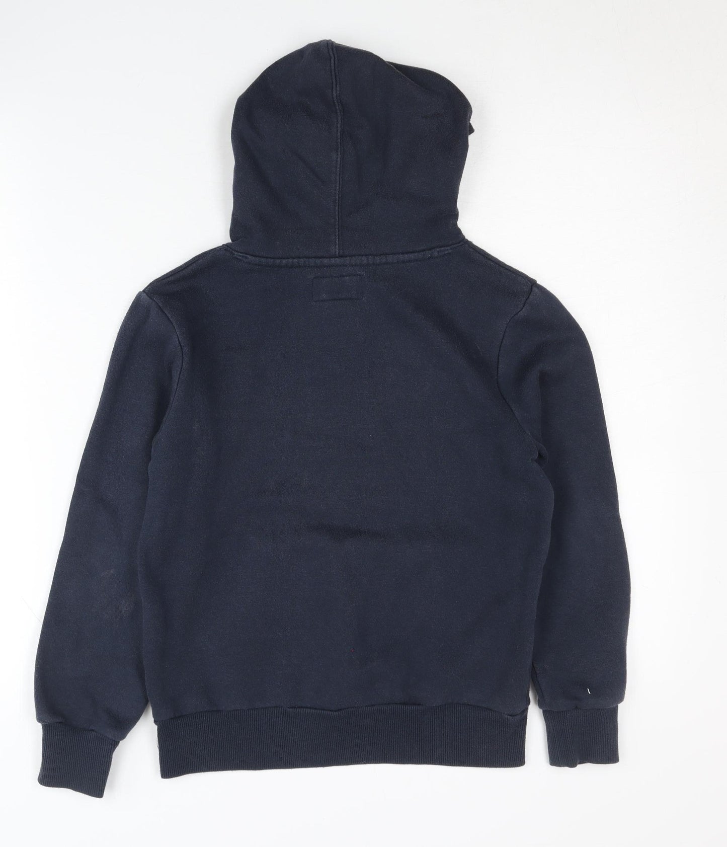 Converse Boys Blue Pullover Hoodie, Size S, Casual All-Season