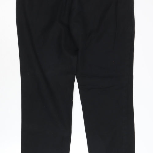 Calvin Klein Women's Black Chino Trousers Size 8