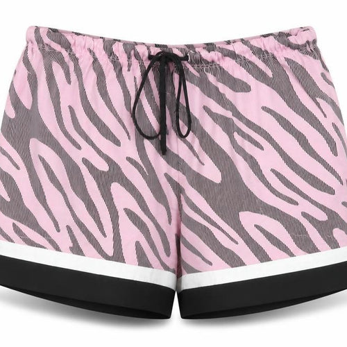 DKNY Women's Pink Animal Print Sleep Shorts XS
