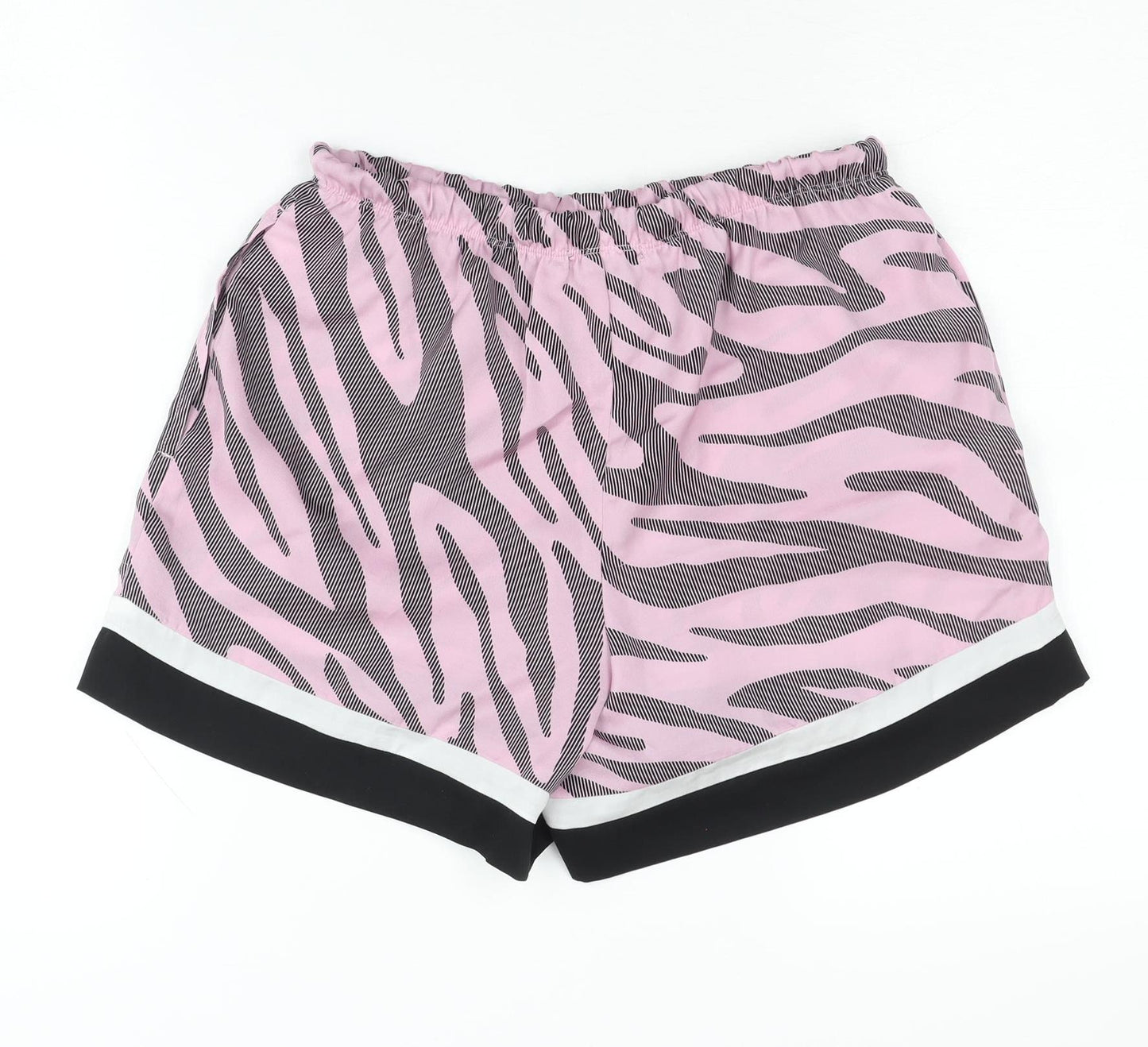 DKNY Women's Pink Animal Print Sleep Shorts XS
