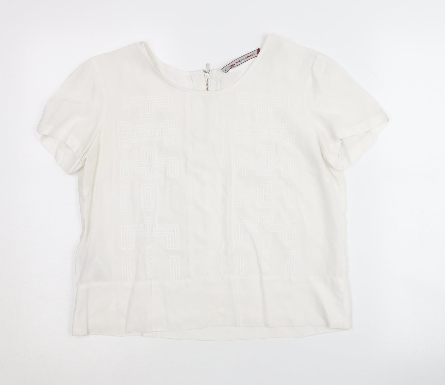 Comptoir des Cotonniers Women's White Blouse Size 10
