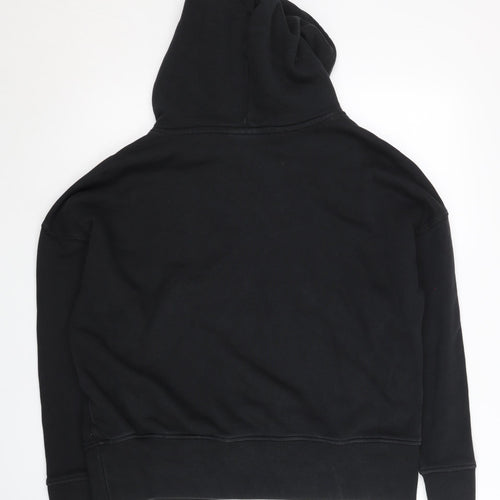 Adidas Women's Black Hoodie, Medium, Brand Logo