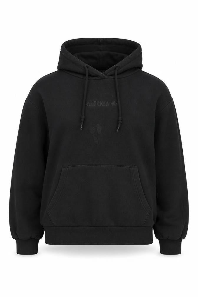 Adidas Women's Black Pullover Hoodie, Size 10