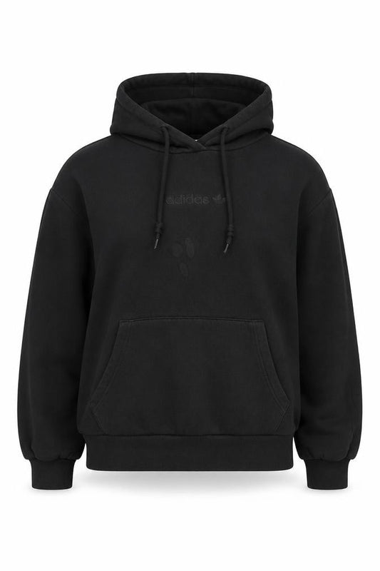 Adidas Women's Black Pullover Hoodie, Size 10