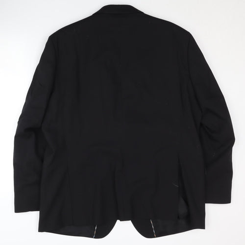 Jeff Banks Men's Black Travel Blazer 46S