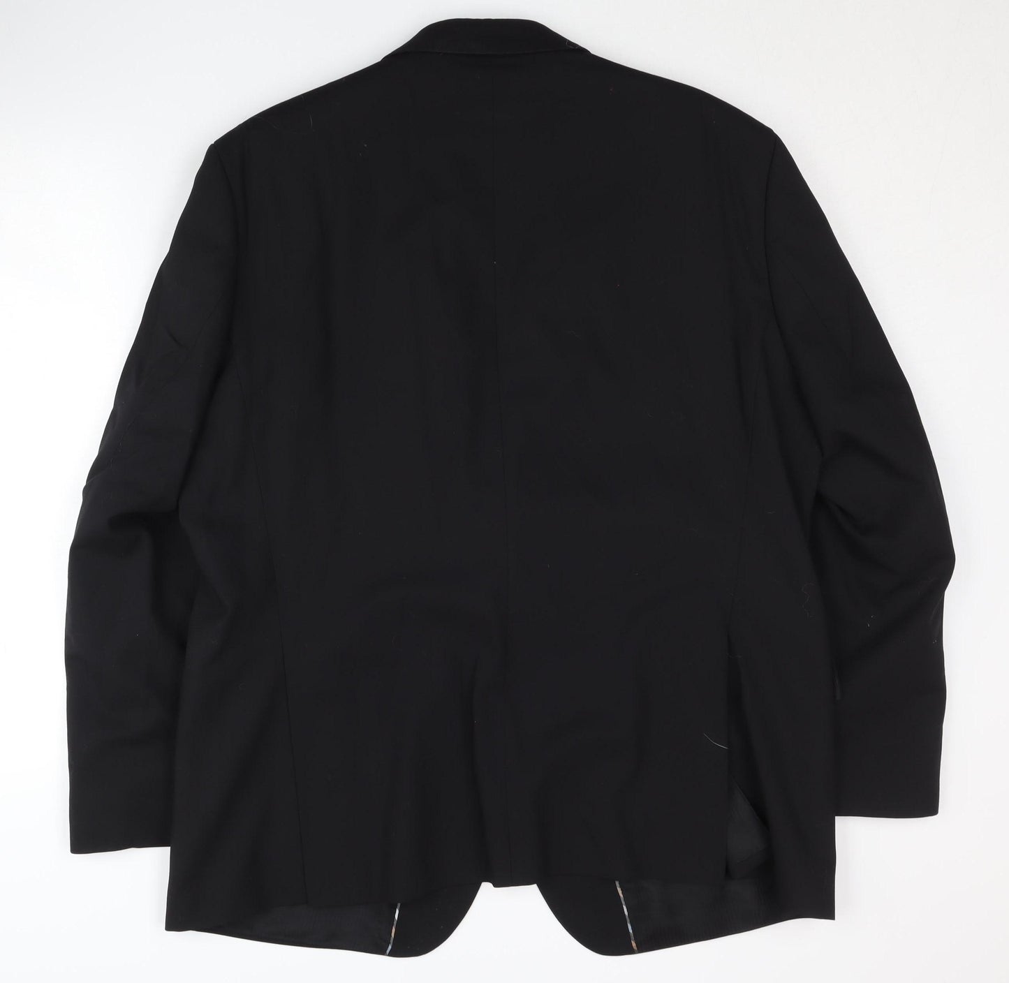 Jeff Banks Men's Black Travel Blazer 46S