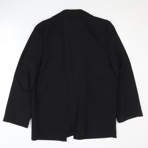 Jacques Vert Women's Black Blazer, Size 12, Classic Fit