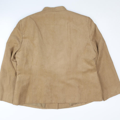 Eastex Women's Brown Blazer, Size 16, Polyester