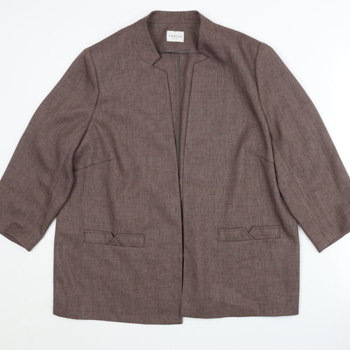 Eastex Brown Women's Blazer, Size 16, Regular Fit