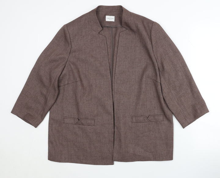 Eastex Brown Women's Blazer, Size 16, Regular Fit