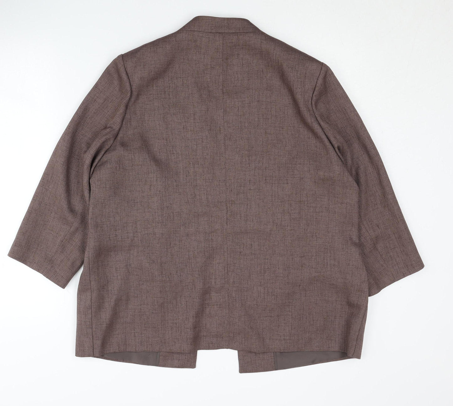Eastex Brown Women's Blazer, Size 16, Regular Fit