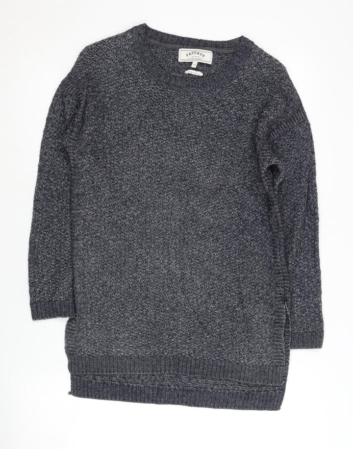 FatFace Women's Blue Knit Pullover Jumper Size 10