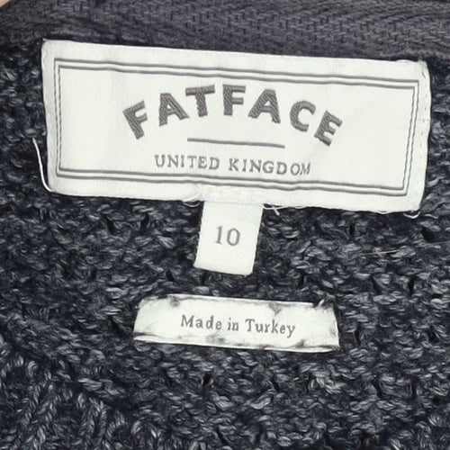 FatFace Women's Blue Knit Pullover Jumper Size 10