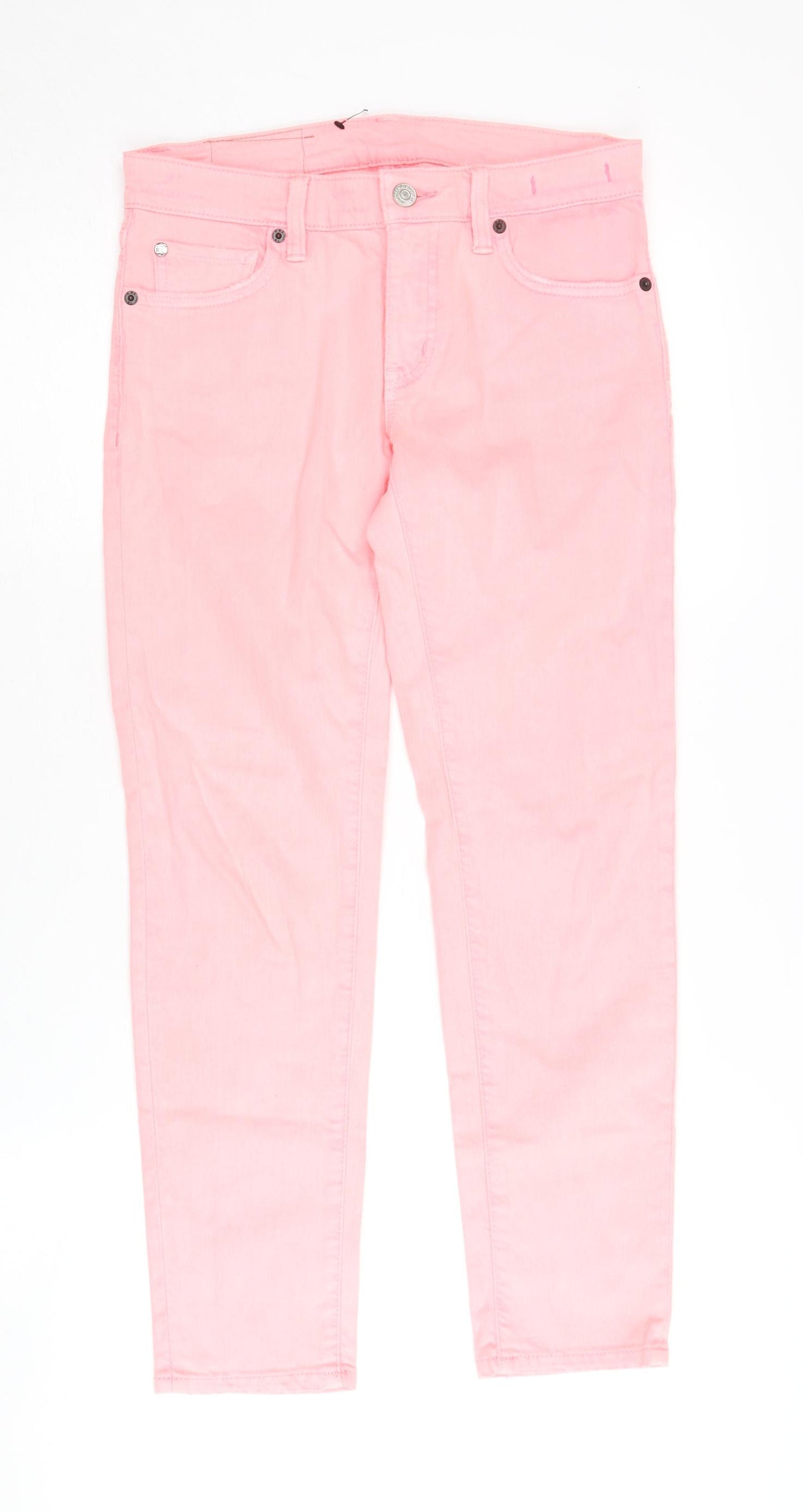 Denim & Supply Ralph Lauren Women's Pink Straight Jeans Size 6