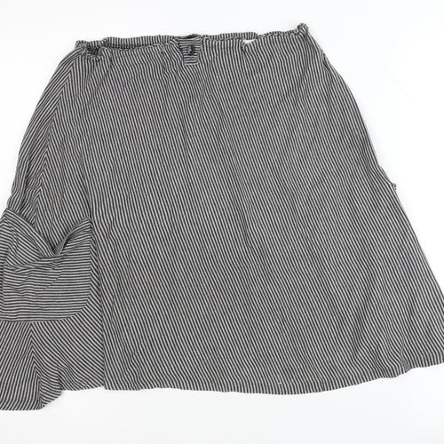 SoulCal Women’s Black Striped Skirt Size 10