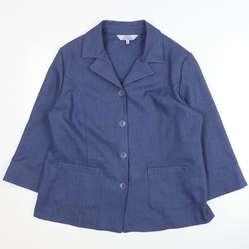 Honor Millburn Women's Blue Blazer Size 14