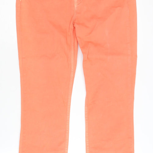 Karen Millen Women's Orange Jeans, UK 12