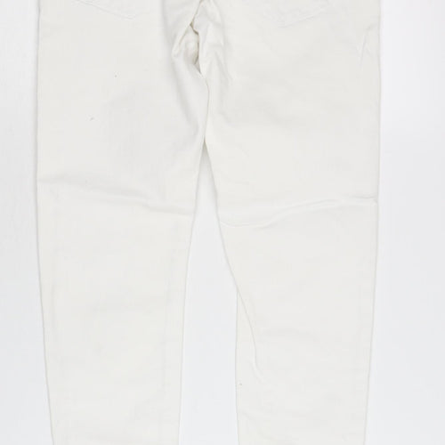 SuperDry Women's White Skinny Jeans Size 2XS