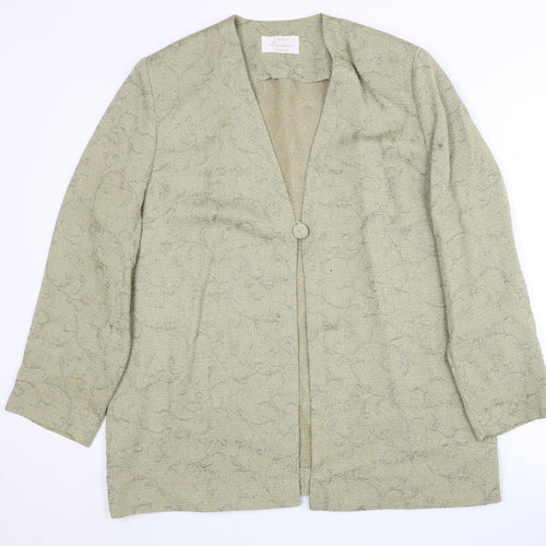 Eastex Women’s Beige Blazer - Size 18