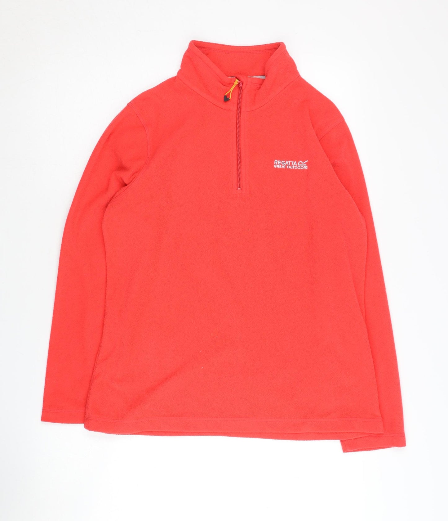 Regatta Women's Red Fleece Pullover Sweatshirt Size 12