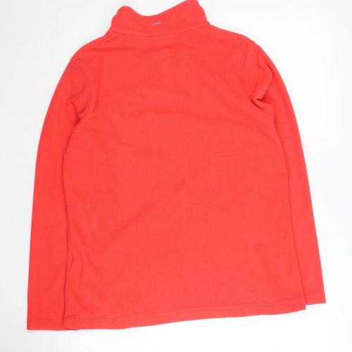 Regatta Women's Red Fleece Pullover Sweatshirt Size 12