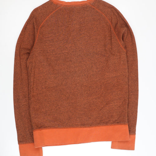Jack & Jones Men's Orange Pullover Sweatshirt M