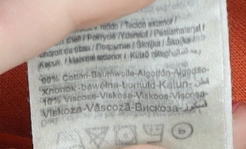 Jack & Jones Men's Orange Pullover Sweatshirt M