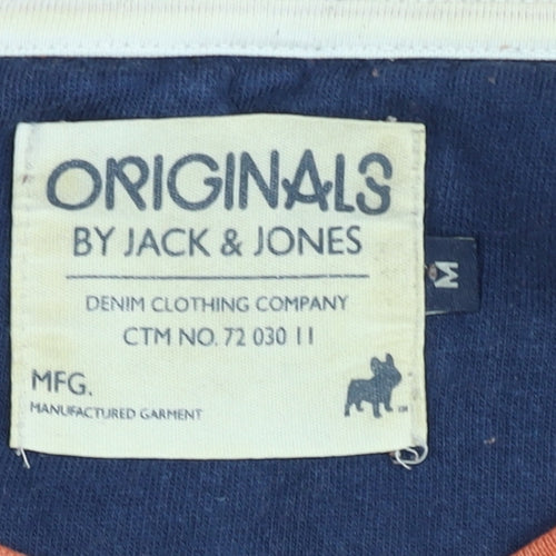 Jack & Jones Men's Orange Pullover Sweatshirt M