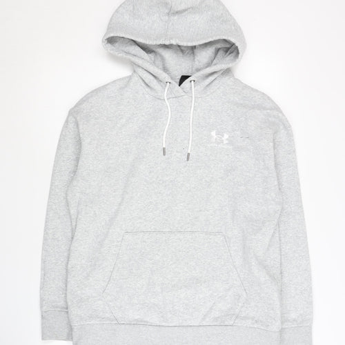 Under Armour Men's Grey Pullover Hoodie M