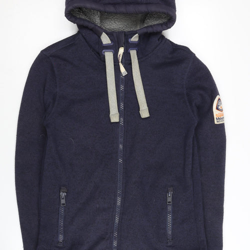 Superdry Men's Blue S Mountain Full Zip Hoodie