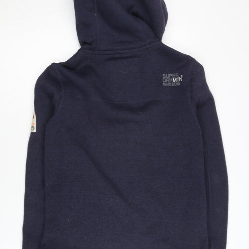 Superdry Men's Blue S Mountain Full Zip Hoodie